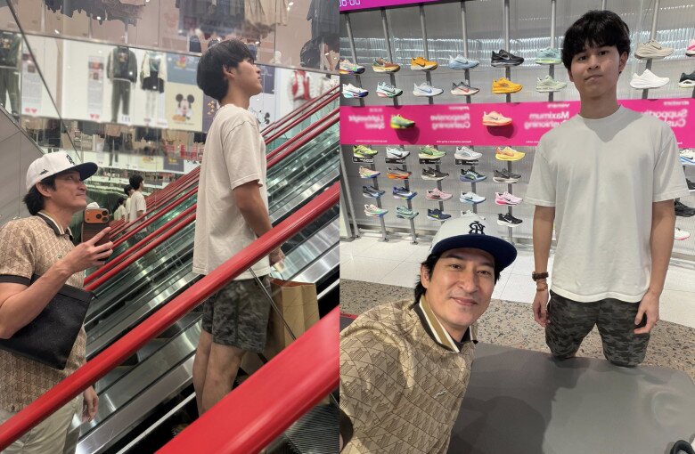 Vẻ ngoài điển trai tuổi tròn đôi mươi của con trai nam diễn viên Huy Khánh gây sốt - Ảnh 1.