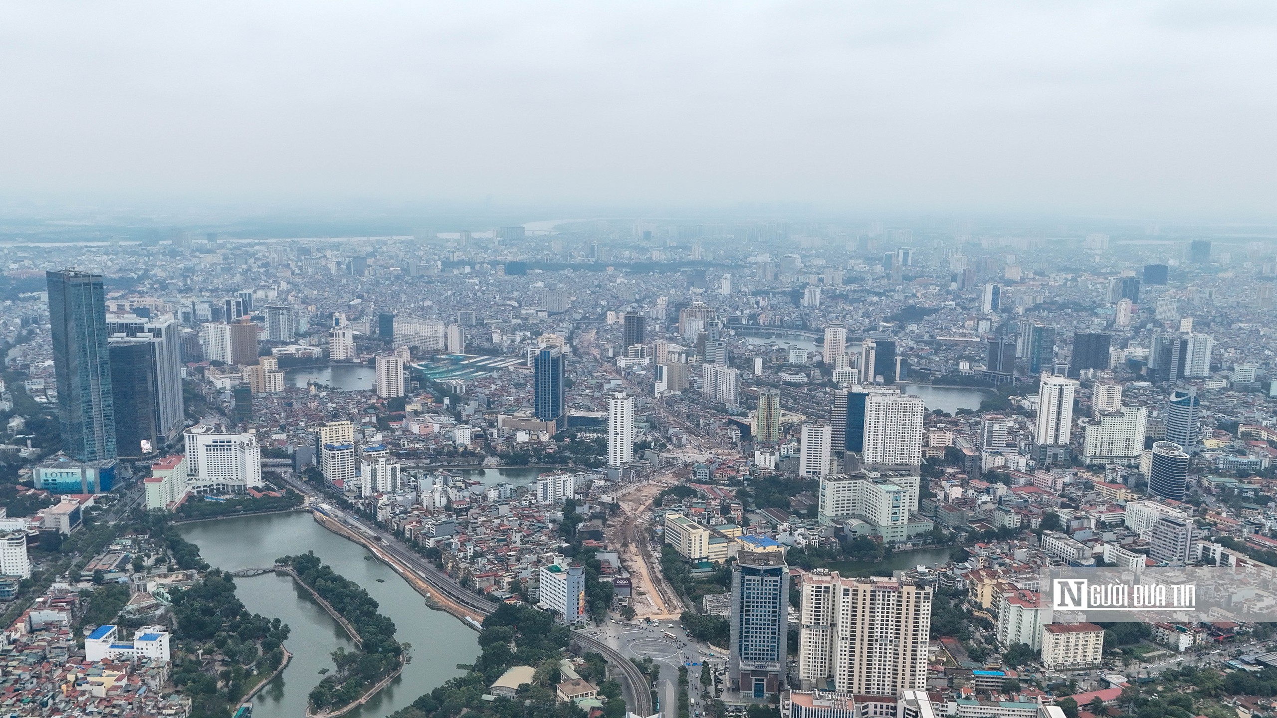 Hà Nội: Nhộn nhịp trên công trường thi công vành đai 1- Ảnh 1. Hà Nội: Nhộn nhịp trên công trường thi công vành đai 1- Ảnh 1.