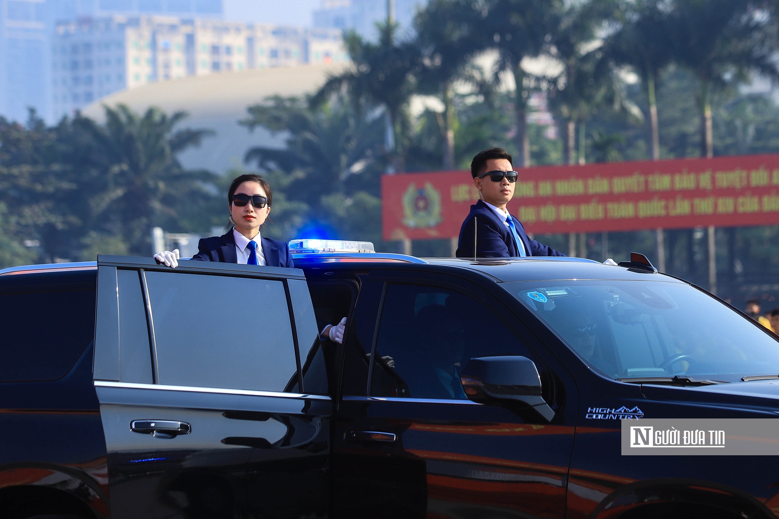 Ngắm dàn vệ sĩ "siêu ngầu" tham gia bảo vệ Đại hội Đảng XIV - Ảnh 6.