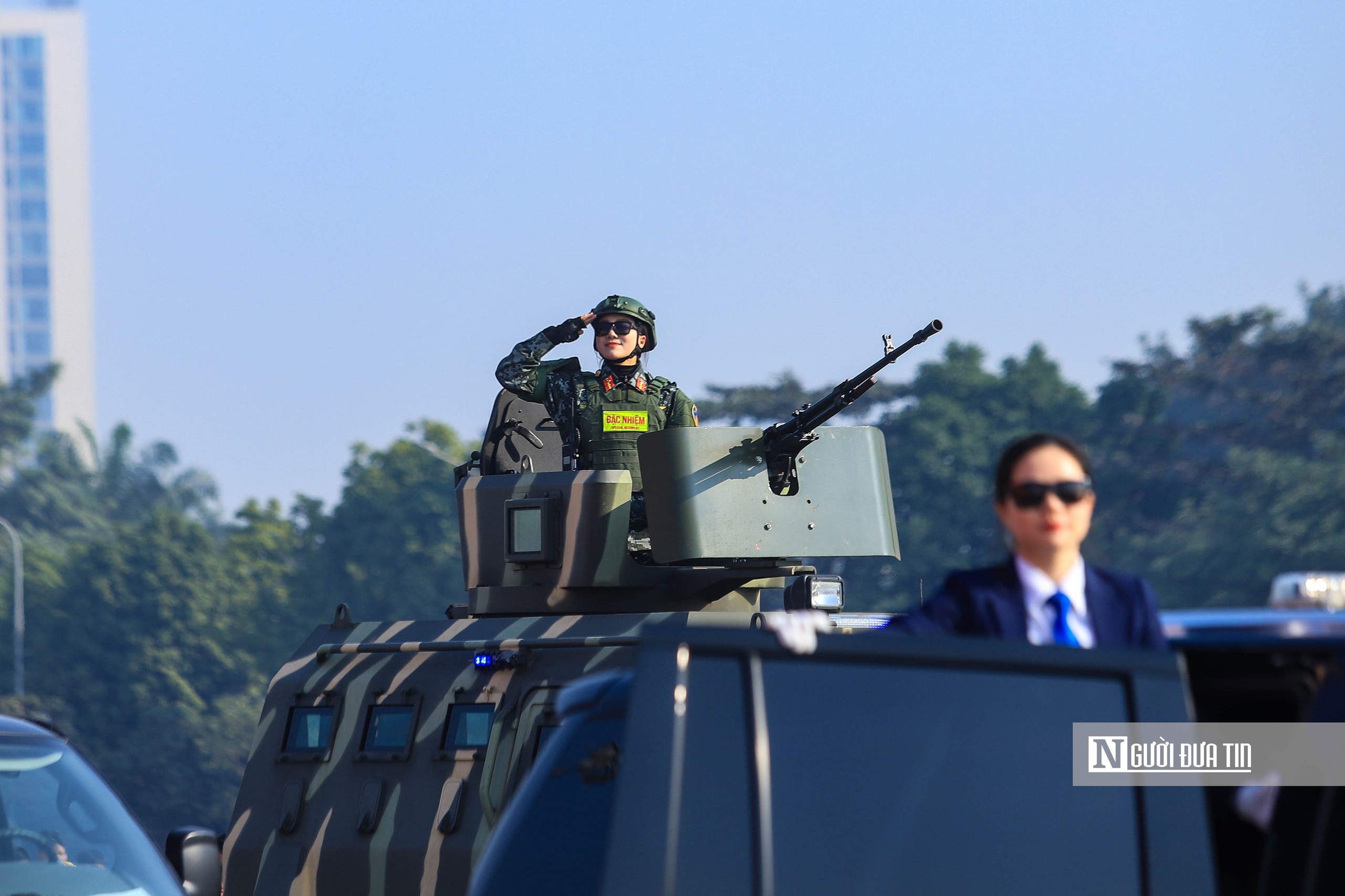 Ngắm dàn vệ sĩ "siêu ngầu" tham gia bảo vệ Đại hội Đảng XIV - Ảnh 8.