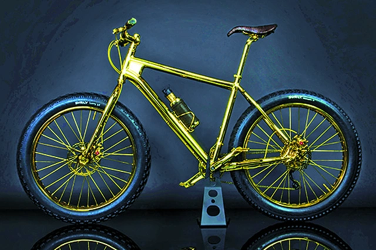 Chiếc xe đạp "đắt đỏ bậc nhất thế giới", chi 26 tỷ đồng mới mang xe về - Ảnh 1.