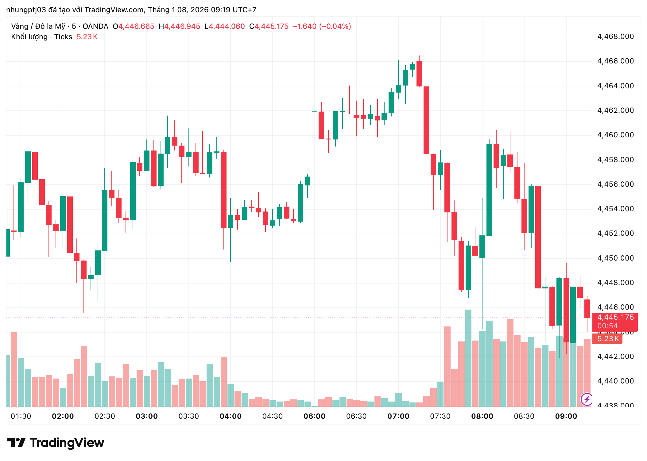 Giá vàng hôm nay 8/1: Đứng vững trên tầm cao- Ảnh 2. Giá vàng hôm nay 8/1: Đứng vững trên tầm cao- Ảnh 2.