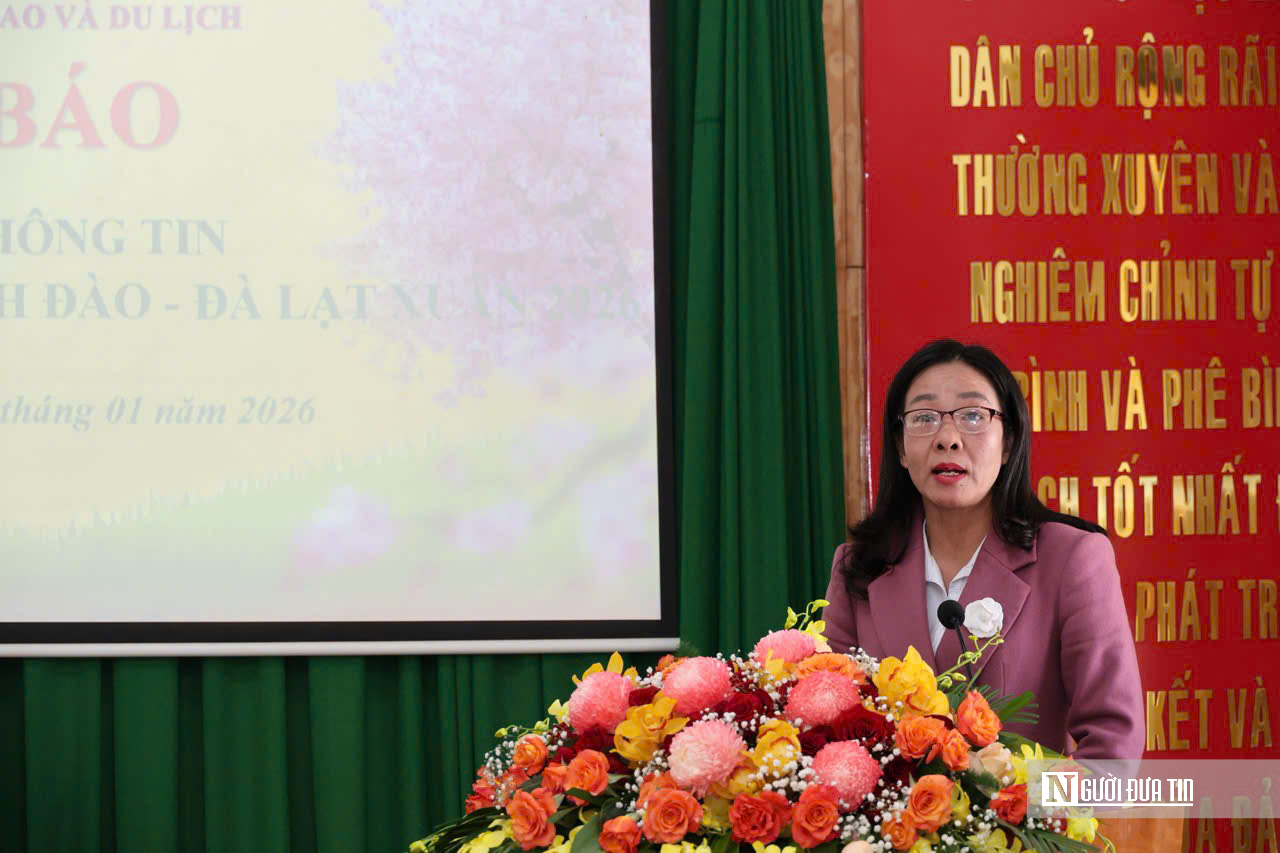 Lễ hội hoa Mai Anh Đào Xuân 2026 mở màn mùa du lịch Đà Lạt – Lâm Đồng - Ảnh 2.