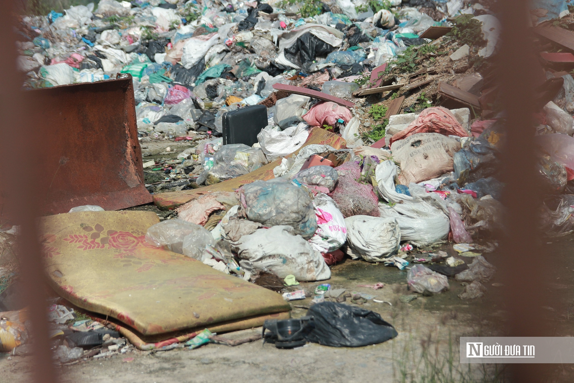 Cận cảnh khu xử l&yacute; r&aacute;c thải hết hạn g&acirc;y &ocirc; nhiễm m&ocirc;i trường- Ảnh 5.