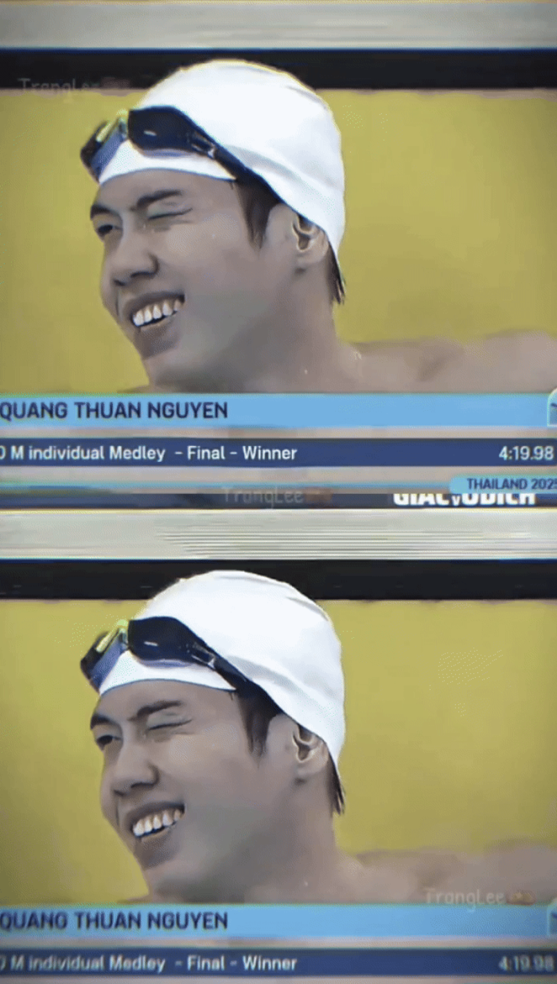 Visual chuẩn "nam thần" bơi lội thế hệ mới - Trung úy QNCN Quang Thuấn - Ảnh 3.