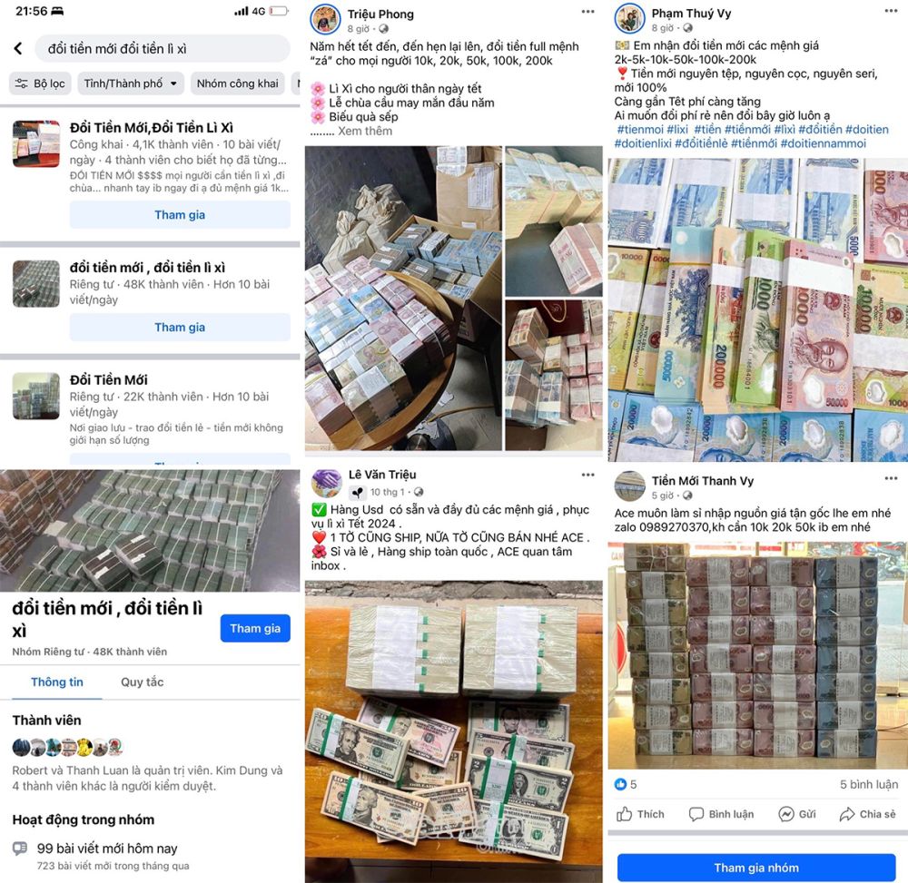 Đổi tiền mới có thể bị phạt 20-40 triệu đồng- Ảnh 1.