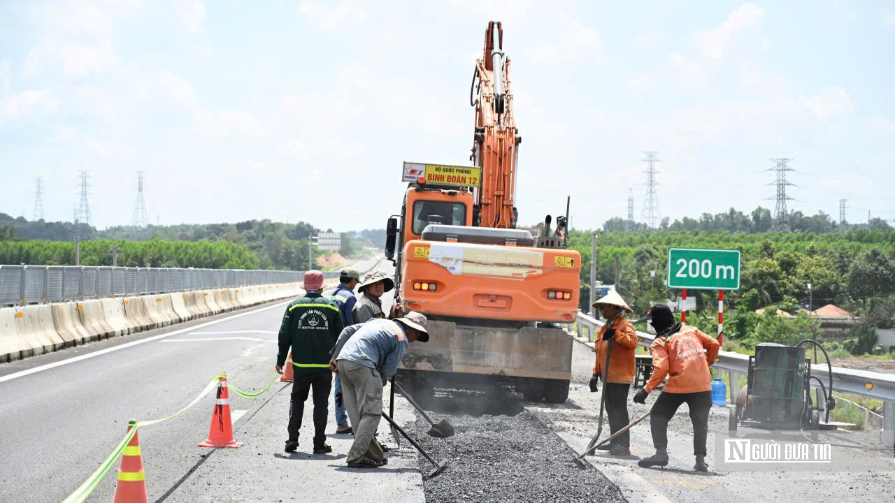 Cao tốc Biên Hòa - Vũng Tàu được khẩn trương xử lý lún, nứt - Ảnh 3.