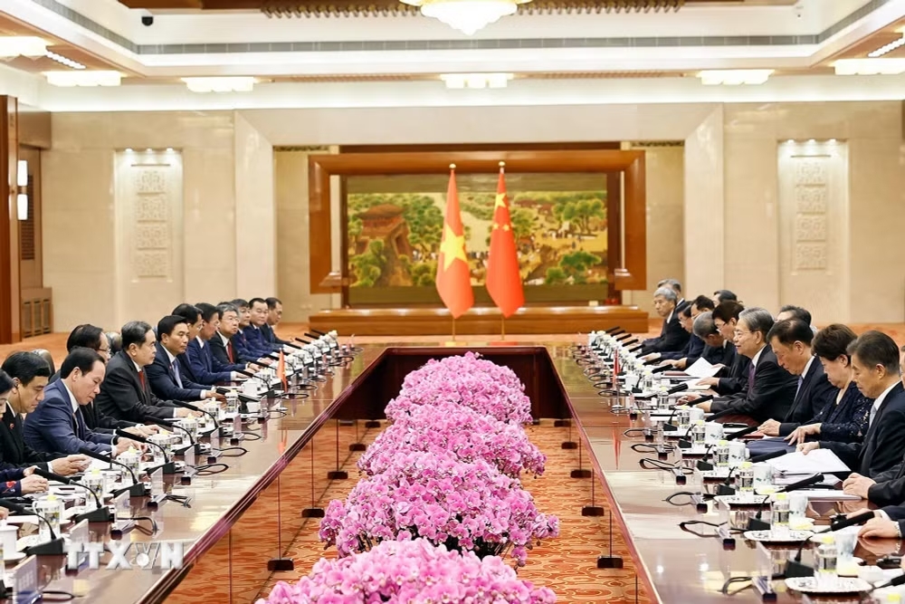 Tăng cường chia sẻ kinh nghiệm về công tác chuyên môn, hoạt động lập pháp giữa Việt Nam - Trung Quốc - Ảnh 2.