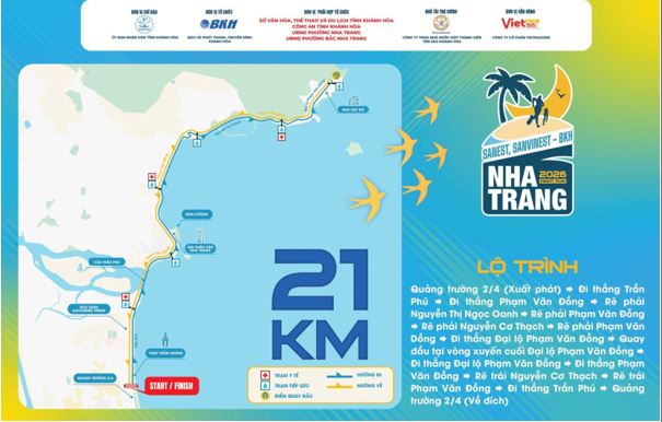 Libera Nha Trang chờ đón runner trên cung đường 21km của Nha Trang Night Run 2026- Ảnh 2.