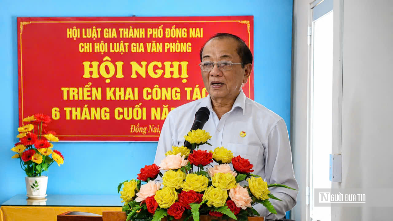 Luật gia Phan Văn Ch&acirc;u l&agrave;m B&iacute; thư Đảng ủy Hội Luật gia Tp.Đồng Nai - Ảnh 1.