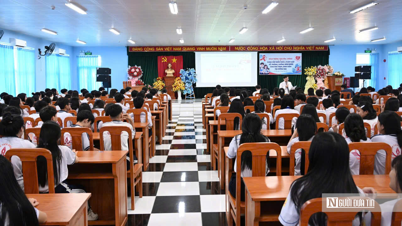 Hội Luật gia Tp.Đồng Nai nâng cao nhận thức phòng, chống ma túy cho học sinh- Ảnh 1.