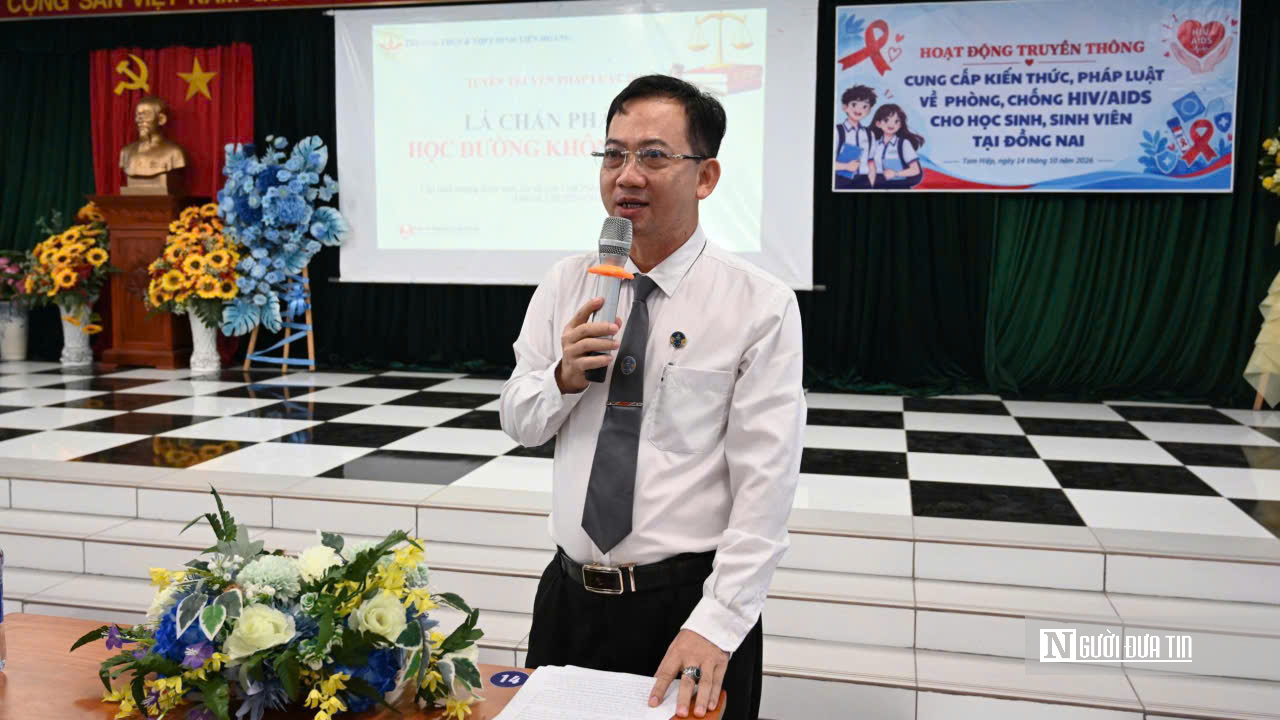 Hội Luật gia Tp.Đồng Nai nâng cao nhận thức phòng, chống ma túy cho học sinh- Ảnh 5.