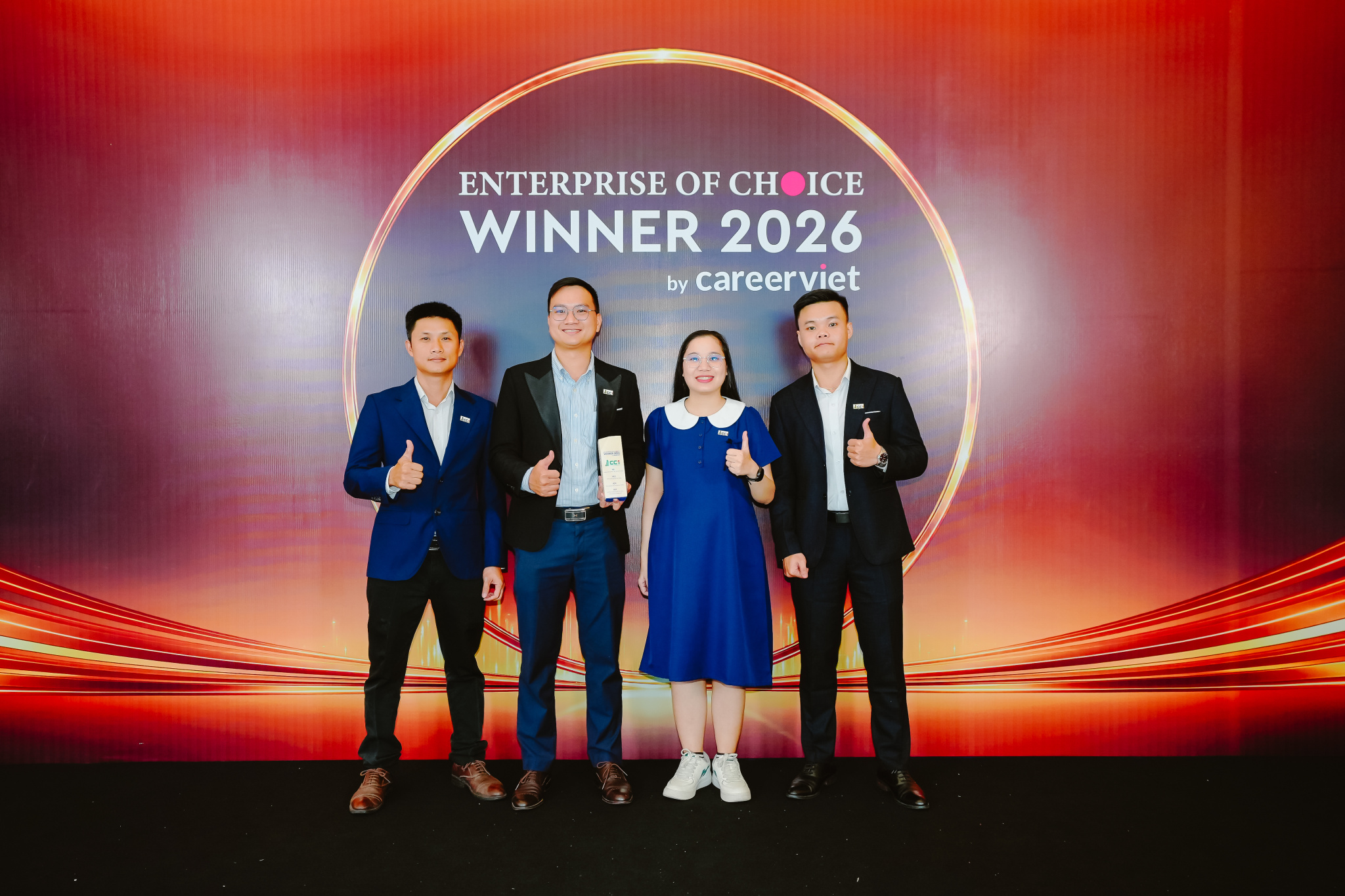 CC1 được vinh danh tại Enterprise Of Choice 2026, khẳng định sức hút thương hiệu tuyển dụng    - Ảnh 3.