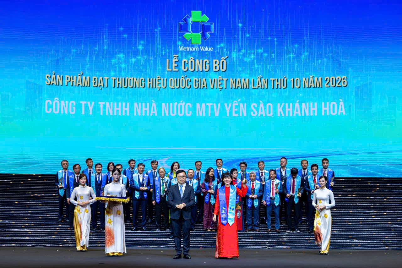 Yến sào Khánh Hòa 5 lần liên tiếp đạt Thương hiệu Quốc gia- Ảnh 1.