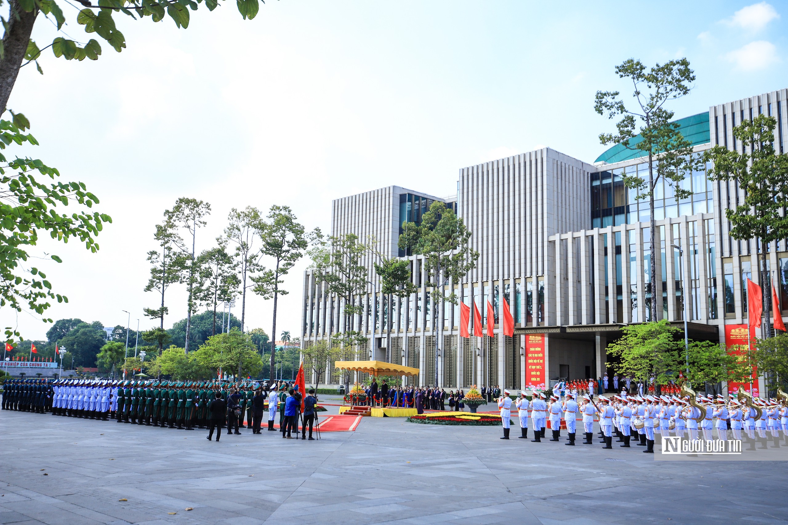 Tổng Bí thư, Chủ tịch nước Tô Lâm chủ trì lễ đón Tổng thống Liên bang Thụy Sĩ- Ảnh 3.