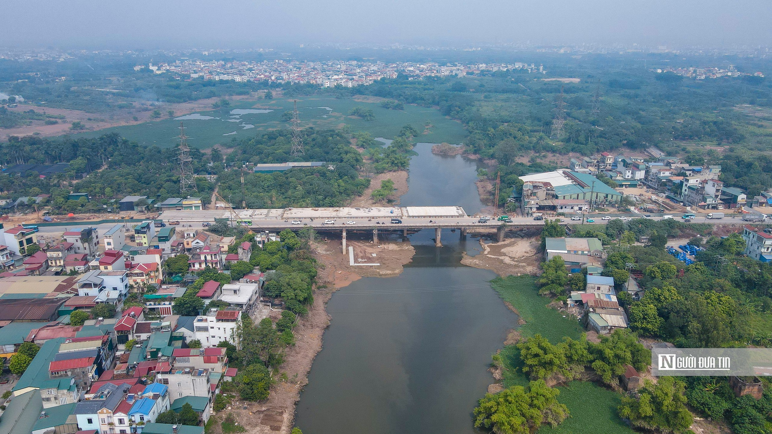 Hà Nội: Gấp rút thi công cầu Mai Lĩnh, phấn đấu thông xe vào tháng 12- Ảnh 2.