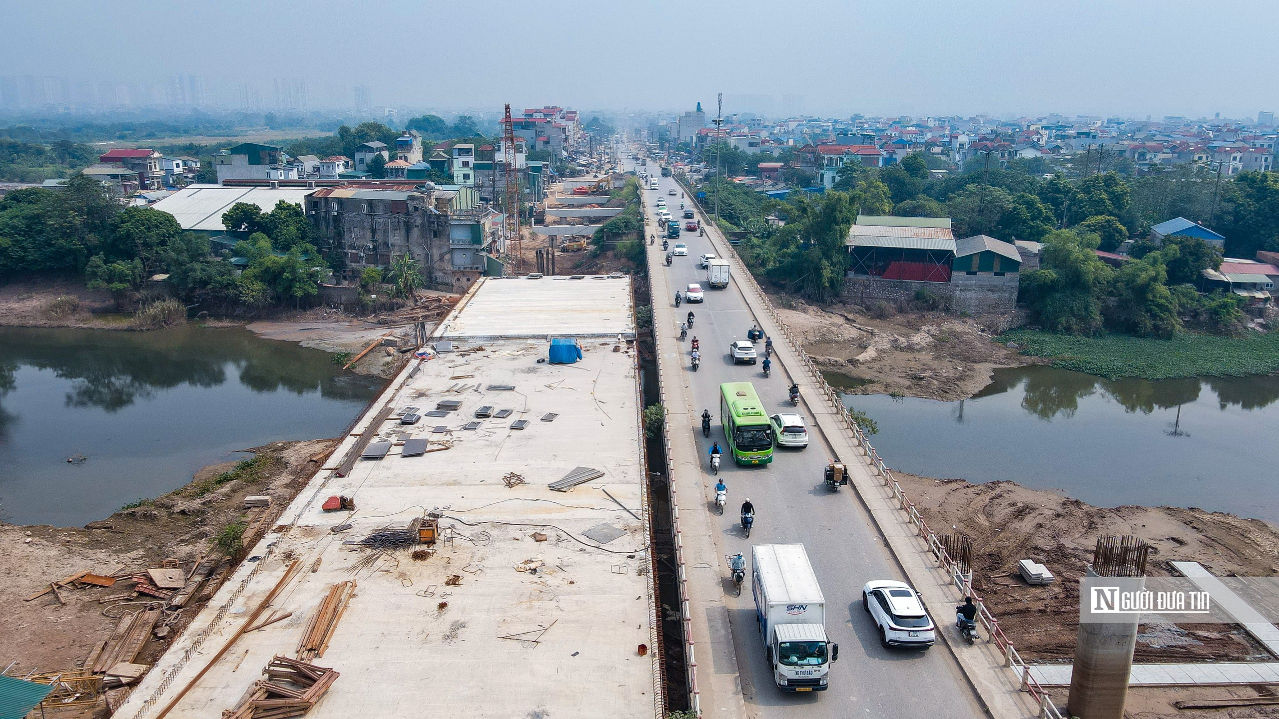 Hà Nội: Gấp rút thi công cầu Mai Lĩnh, phấn đấu thông xe vào tháng 12- Ảnh 9.