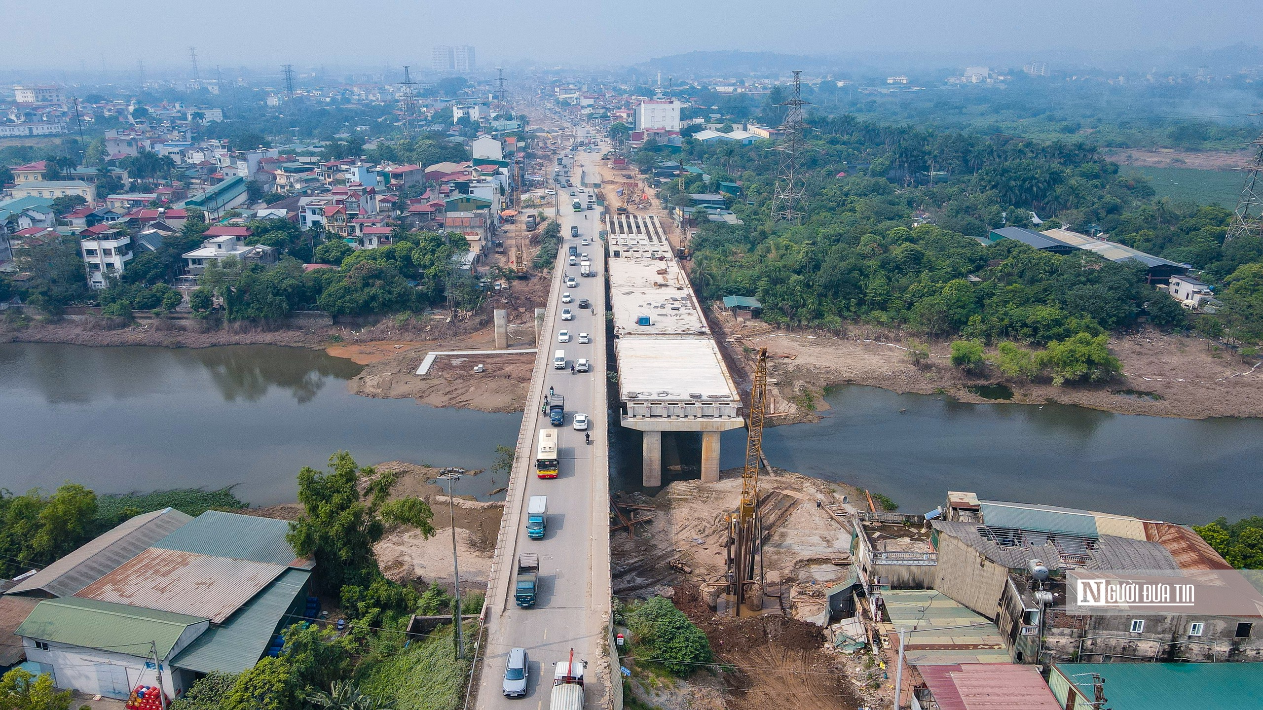 Hà Nội: Gấp rút thi công cầu Mai Lĩnh, phấn đấu thông xe vào tháng 12- Ảnh 4.