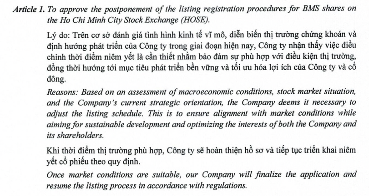 Chứng khoán Bảo Minh tạm hoãn kế hoạch niêm yết hơn 203 triệu cổ phiếu trên HOSE - Ảnh 1.