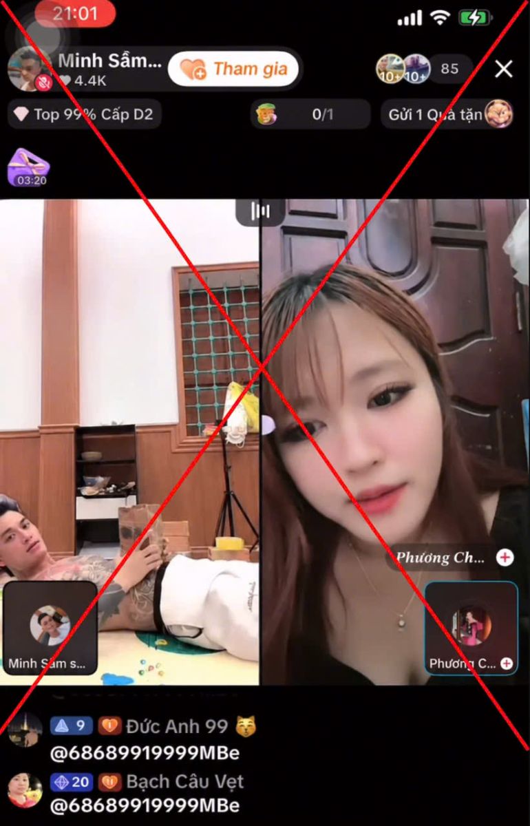 Khởi tố, bắt tạm giam Tiktoker 