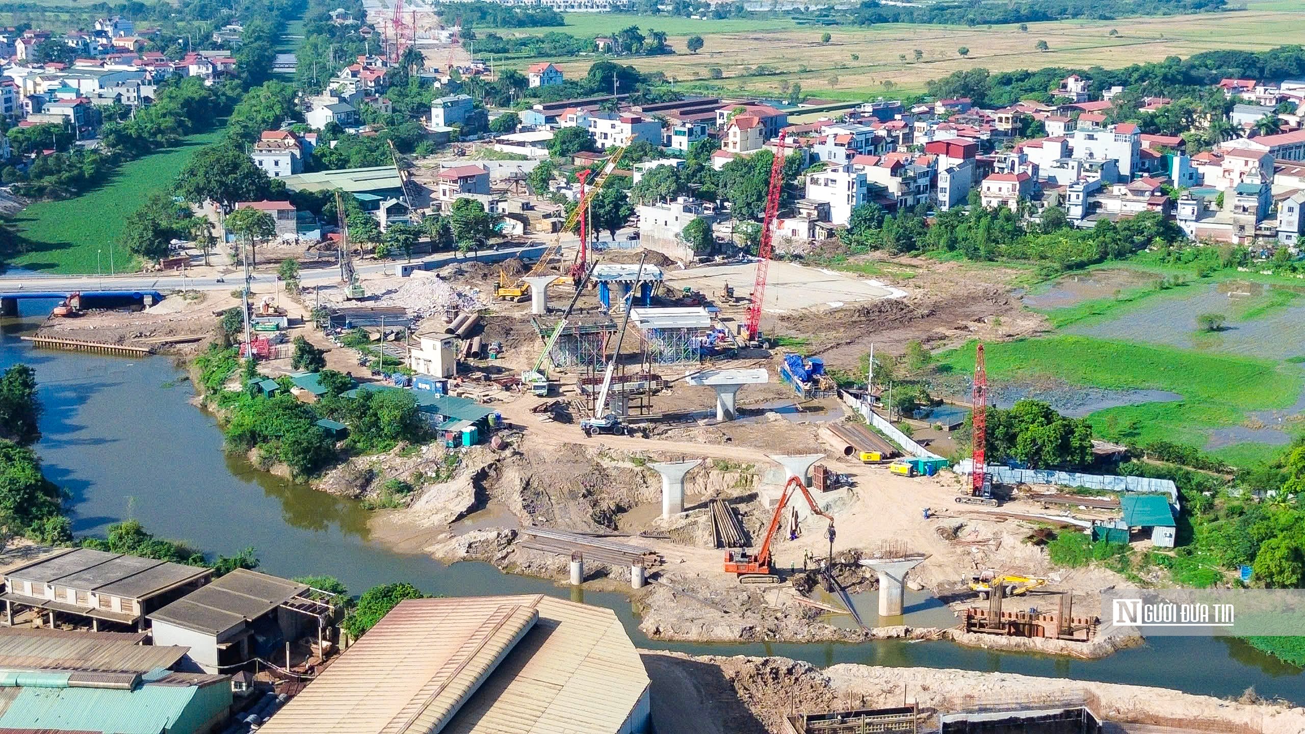 Toàn cảnh tuyến đường kết nối sân bay Gia Bình với Thủ đô Hà Nội - Ảnh 5.
