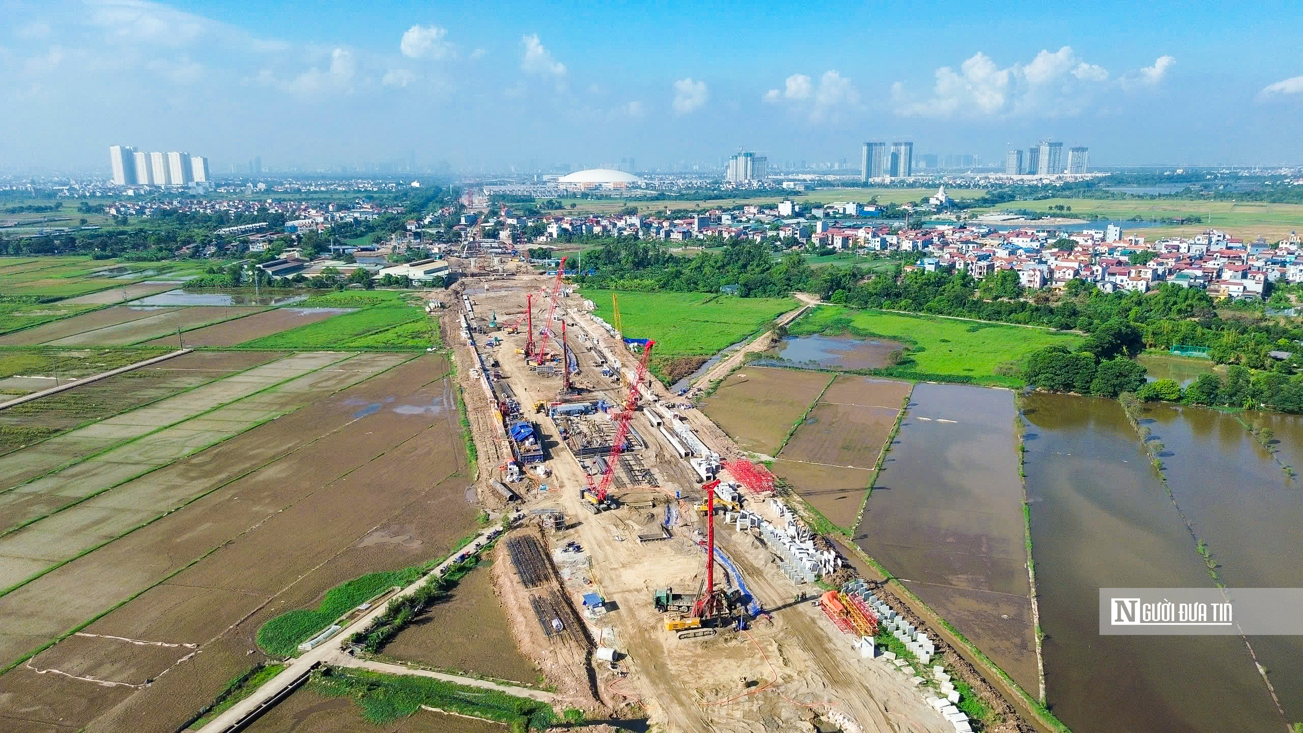 Toàn cảnh tuyến đường kết nối sân bay Gia Bình với Thủ đô Hà Nội - Ảnh 1.