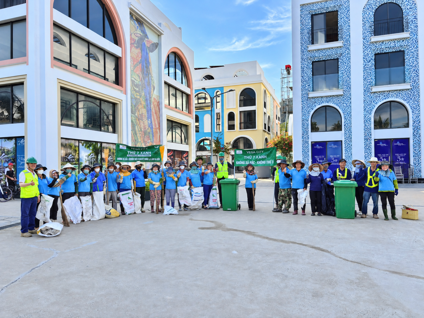 7 năm duy trì “Thứ Bảy Xanh”, Vega City được tặng Giấy khen vì thành tích bảo vệ môi trường - Ảnh 3.