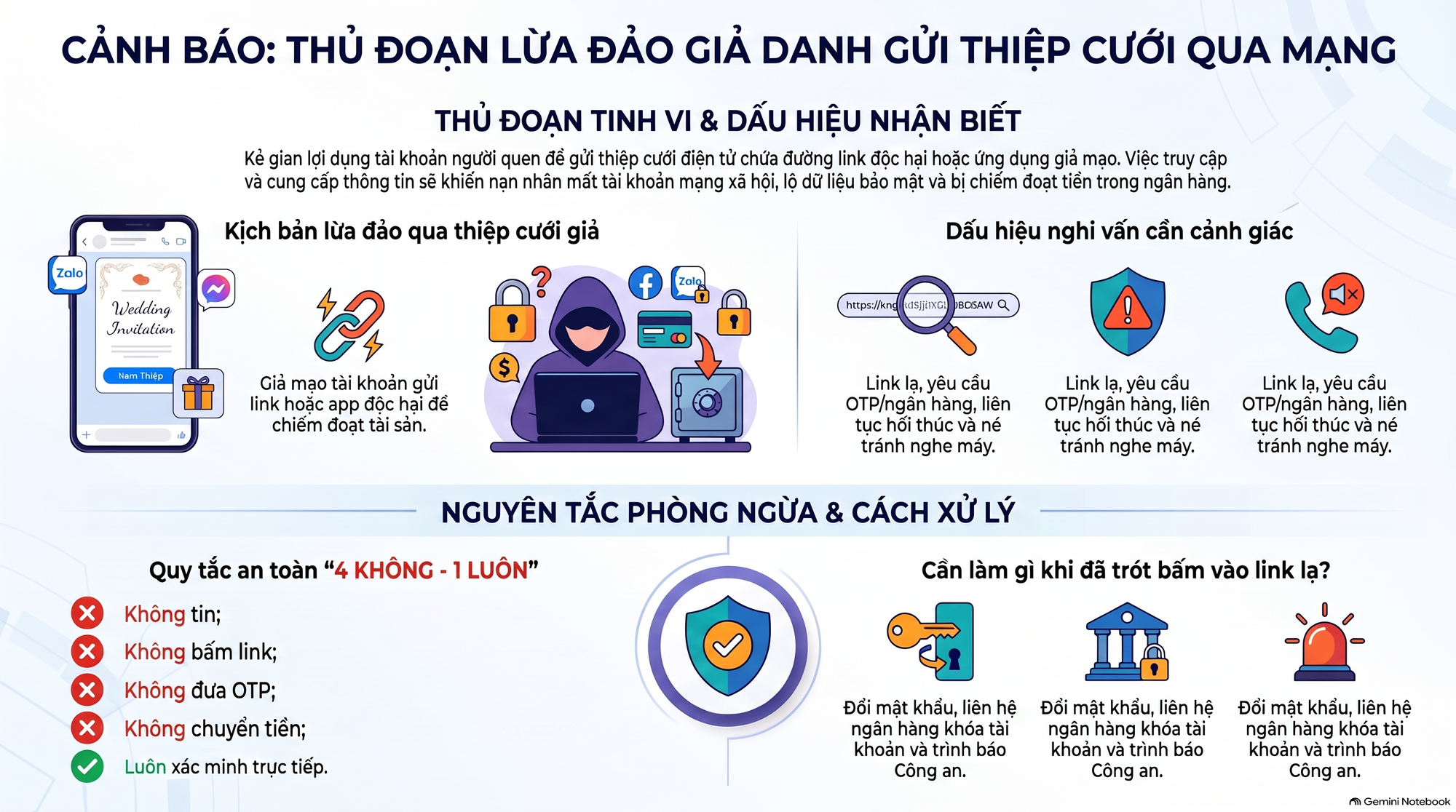 Cảnh giác chiêu lừa gửi thiệp cưới qua mạng kèm link độc hại để đánh cắp thông tin - Ảnh 1.