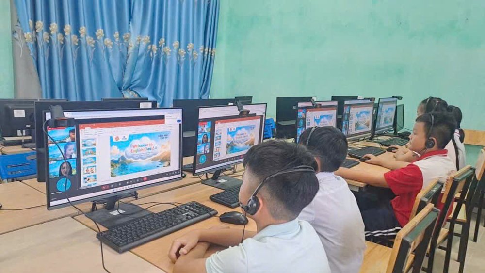 Học sinh đặc khu Cô Tô hào hứng tham gia dự án
