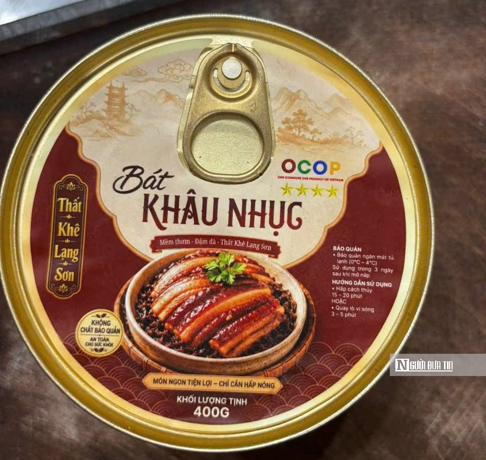 Vụ chân giò trong hộp đặc sản Khâu nhục: Dùng ChatGPT thiết kế nhãn mác giả đánh lừa người tiêu dùng - Ảnh 1.