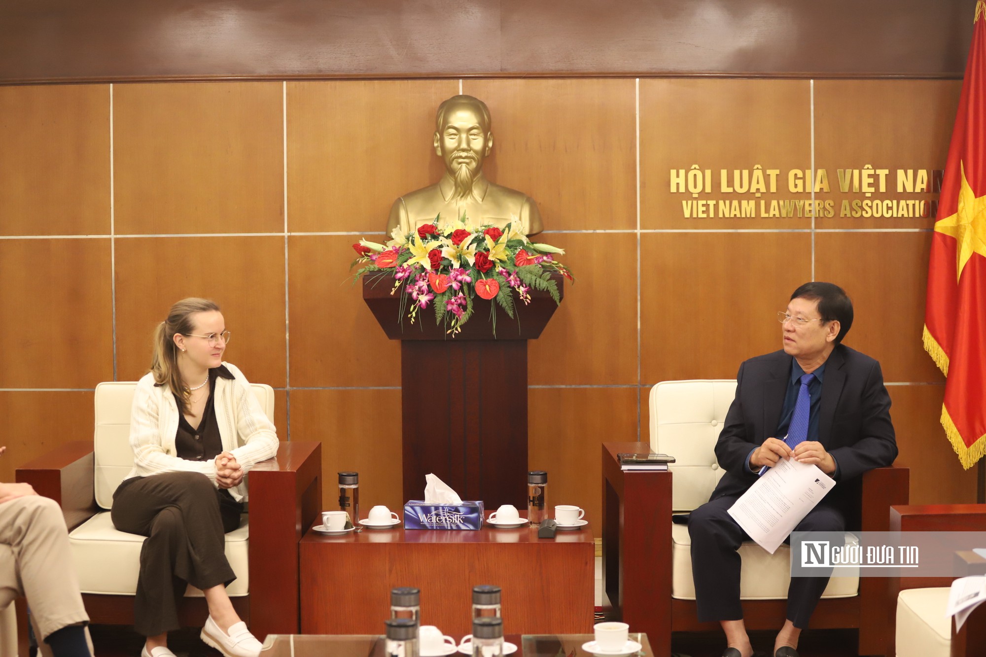 Hội Luật gia Việt Nam v&agrave; Viện KAS th&uacute;c đẩy hợp t&aacute;c ph&aacute;p luật trong bối cảnh chuyển đổi số - Ảnh 1.