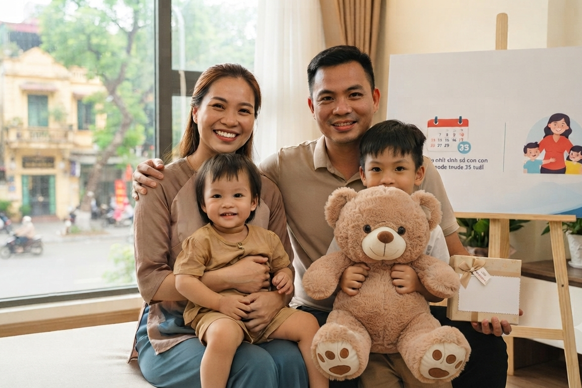 Hà Nội dự kiến hỗ trợ 4 triệu đồng cho phụ nữ sinh 2 con trước 35 tuổi, 1 triệu đồng cho cặp đôi kết hôn  - Ảnh 1.