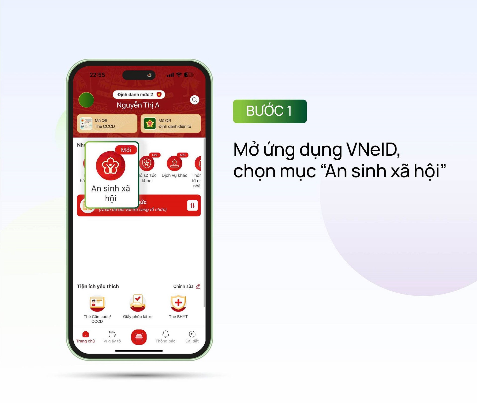 C&aacute;ch li&ecirc;n kết t&agrave;i khoản ng&acirc;n h&agrave;ng với t&agrave;i khoản VNeID để tr&aacute;nh kh&ocirc;ng bị kh&oacute;a- Ảnh 1.