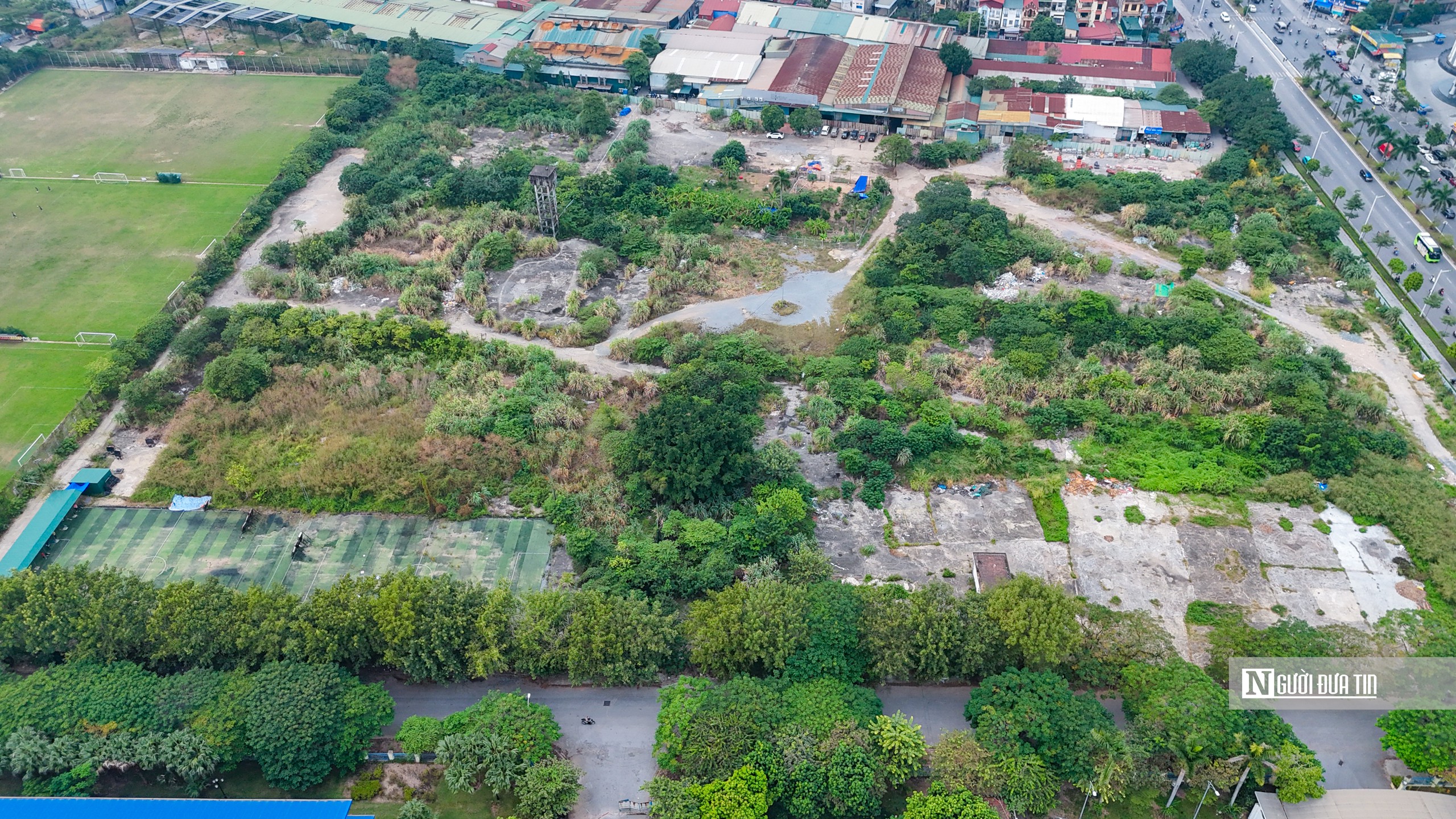 Hà Nội: Toàn cảnh khu đất xây dựng tổ hợp thể thao đa năng hơn 2.500 tỷ đồng - Ảnh 3.