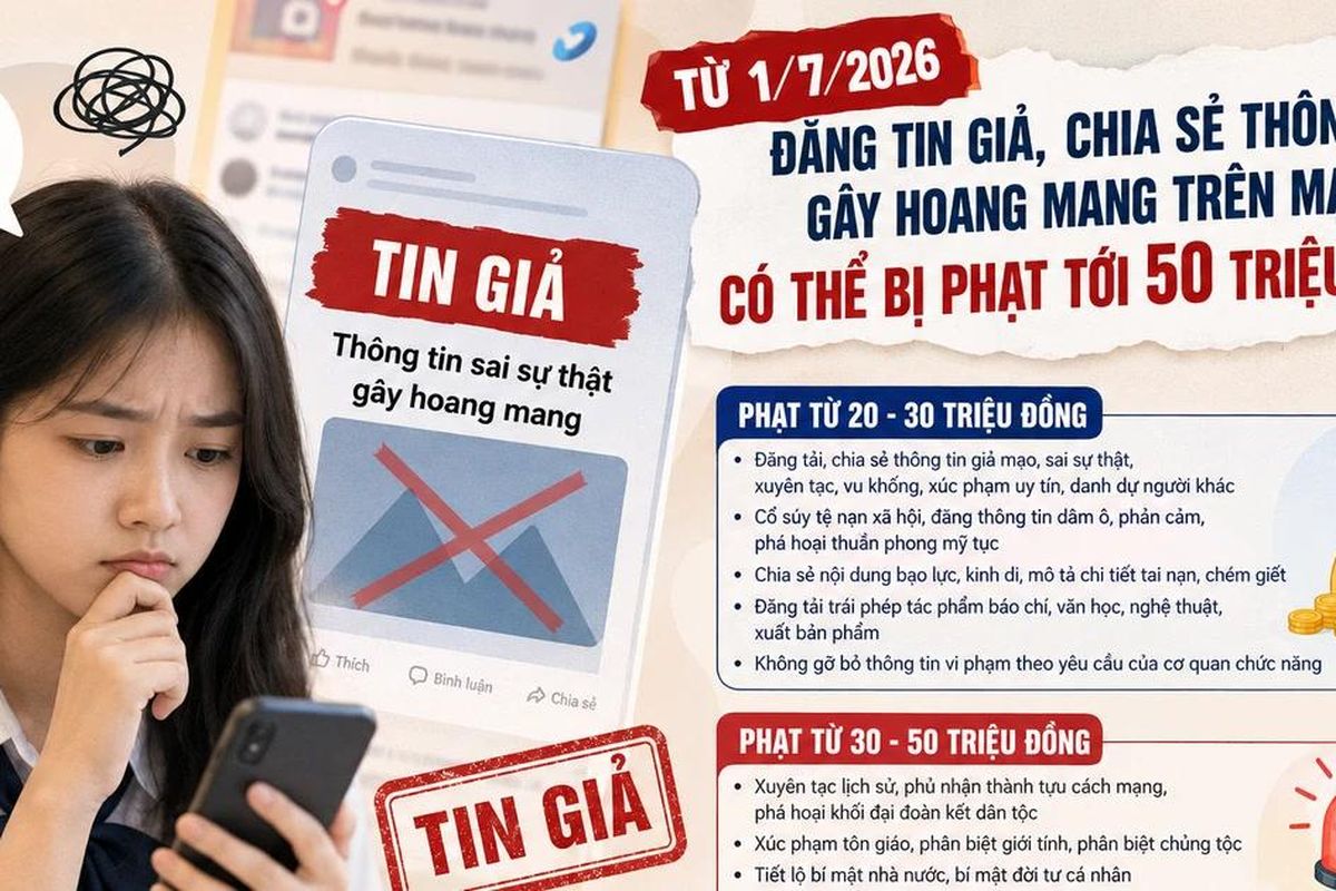Từ ngày 5/10, người đăng, chia sẻ, bình luận tin giả có thể bị công bố danh tính- Ảnh 2.
