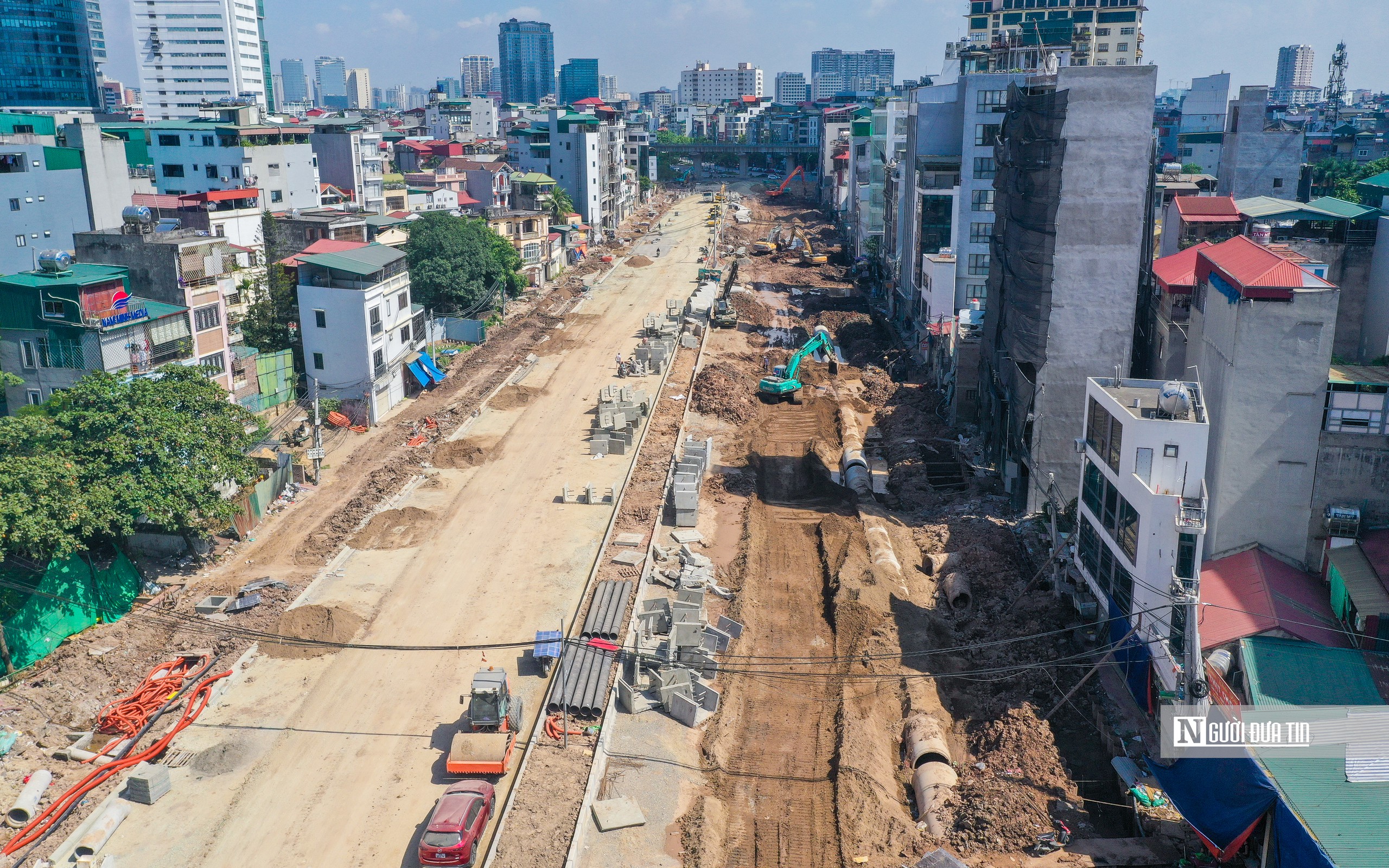 Hà Nội: Hiện trạng 7 đoạn Vành đai 2,5 trước ngày thông xe kỹ thuật- Ảnh 4.
