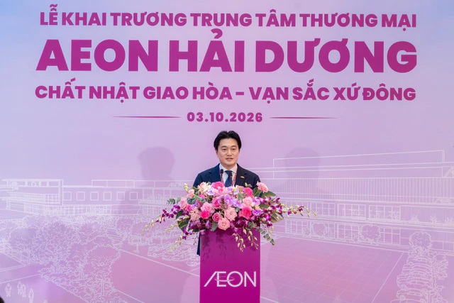 AEON Hải Dương mở cửa, đón nhịp mua sắm mới tại thành phố hơn 4,6 triệu dân - Ảnh 2.