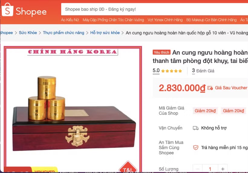 Hà Nội yêu cầu tăng kiểm tra An cung ngưu hoàng hoàn sau vụ thuốc giả - Ảnh 1.