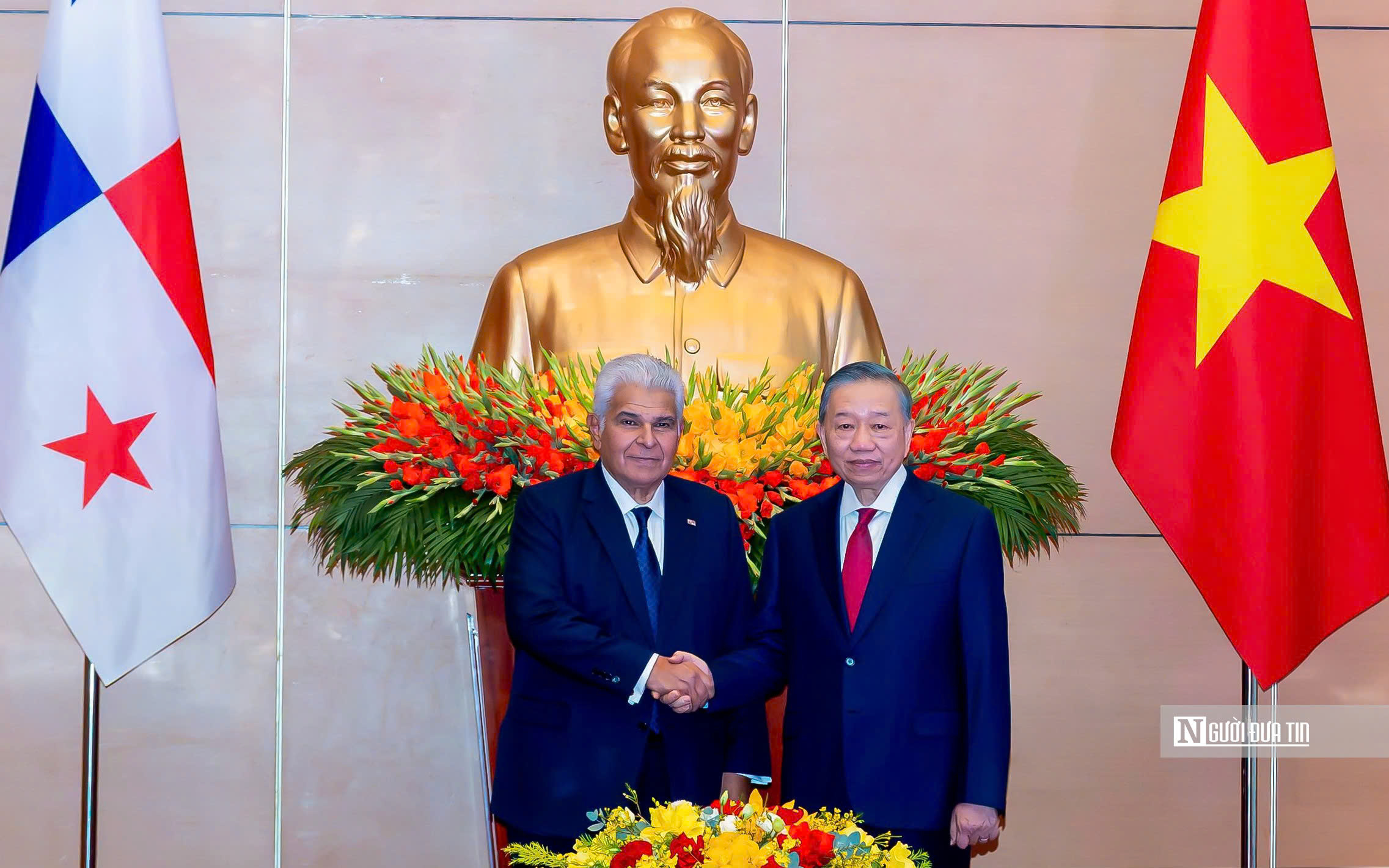 Tổng Bí thư, Chủ tịch nước Tô Lâm hội đàm Tổng thống Panama, thúc đẩy quan hệ đi vào chiều sâu - Ảnh 1.