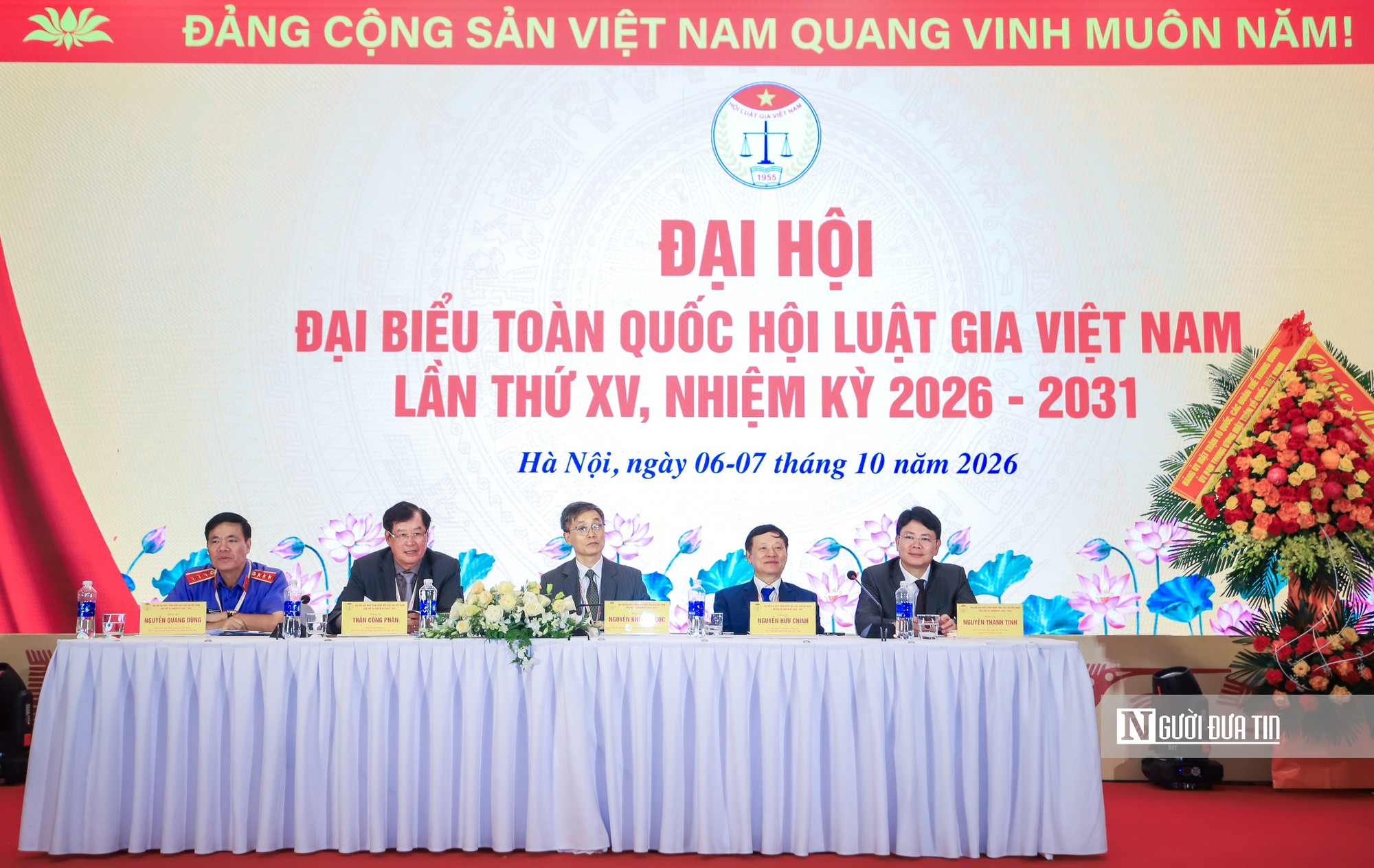 Đại hội đại biểu toàn quốc Hội Luật gia Việt Nam lần thứ XV bước vào phiên làm việc đầu tiên- Ảnh 3.