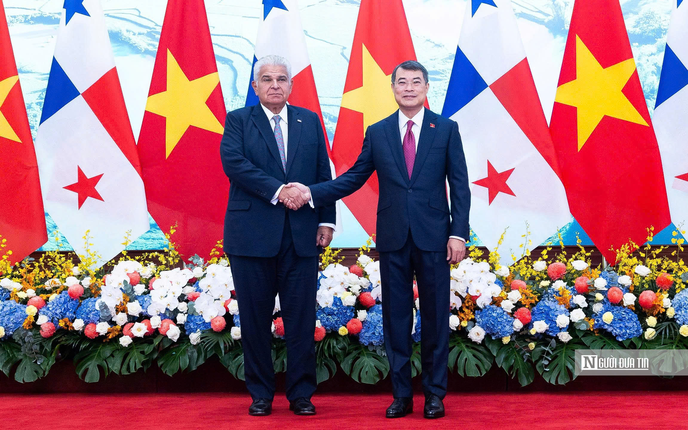 Thủ tướng Lê Minh Hưng hội kiến Tổng thống Panama - Ảnh 2.