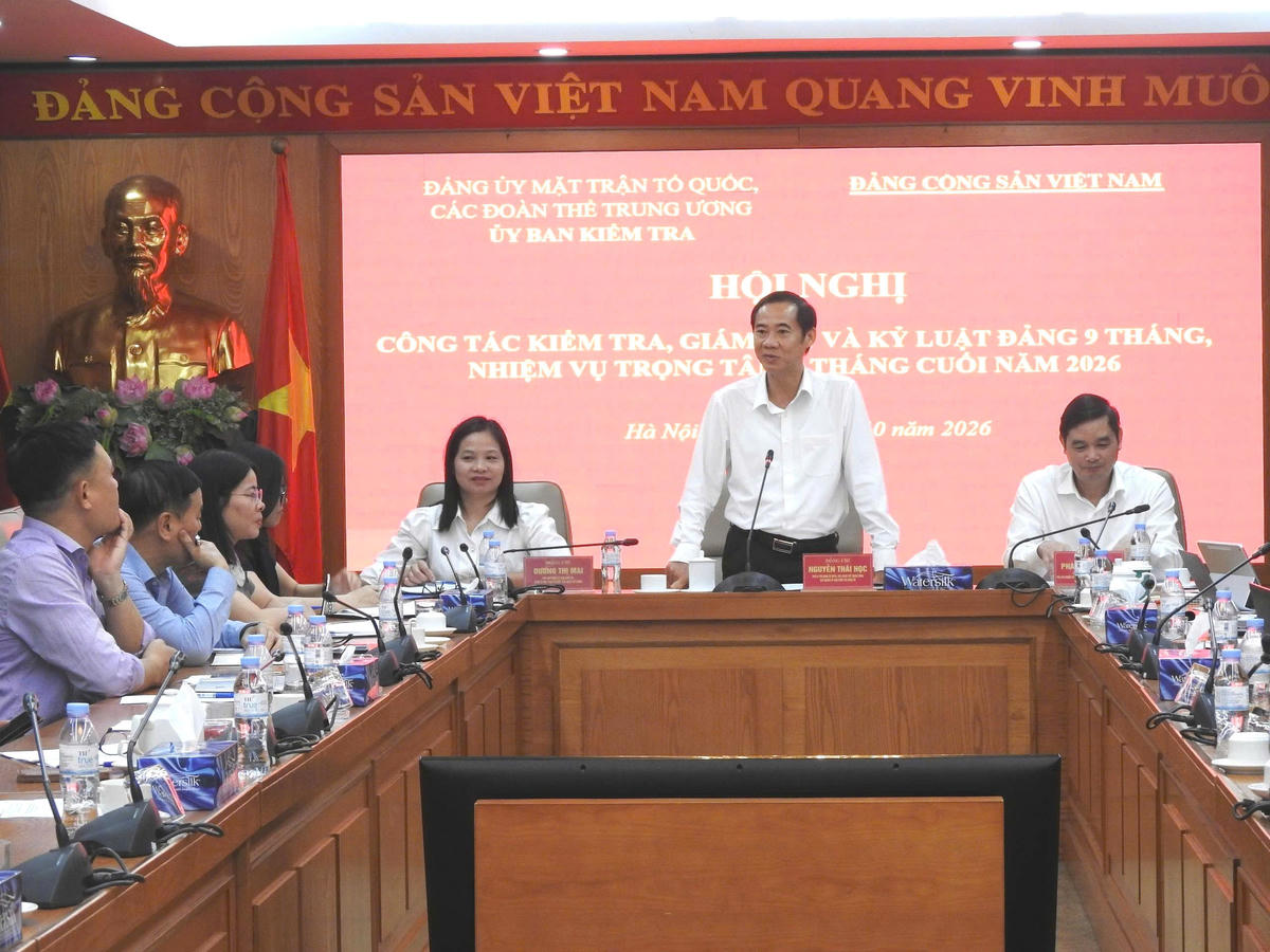 N&acirc;ng cao hiệu quả kiểm tra, gi&aacute;m s&aacute;t, g&oacute;p phần giữ nghi&ecirc;m kỷ luật Đảng- Ảnh 2.