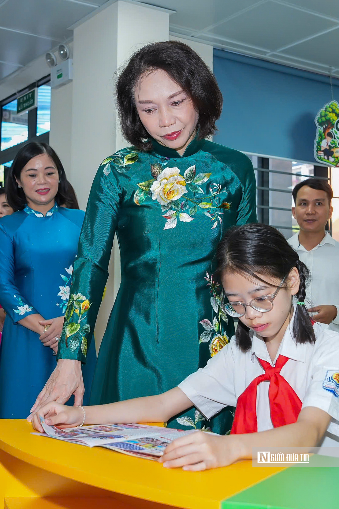 Hà Nội: Gắn biển công trình trường học chào mừng Ngày Giải phóng Thủ đô- Ảnh 10.