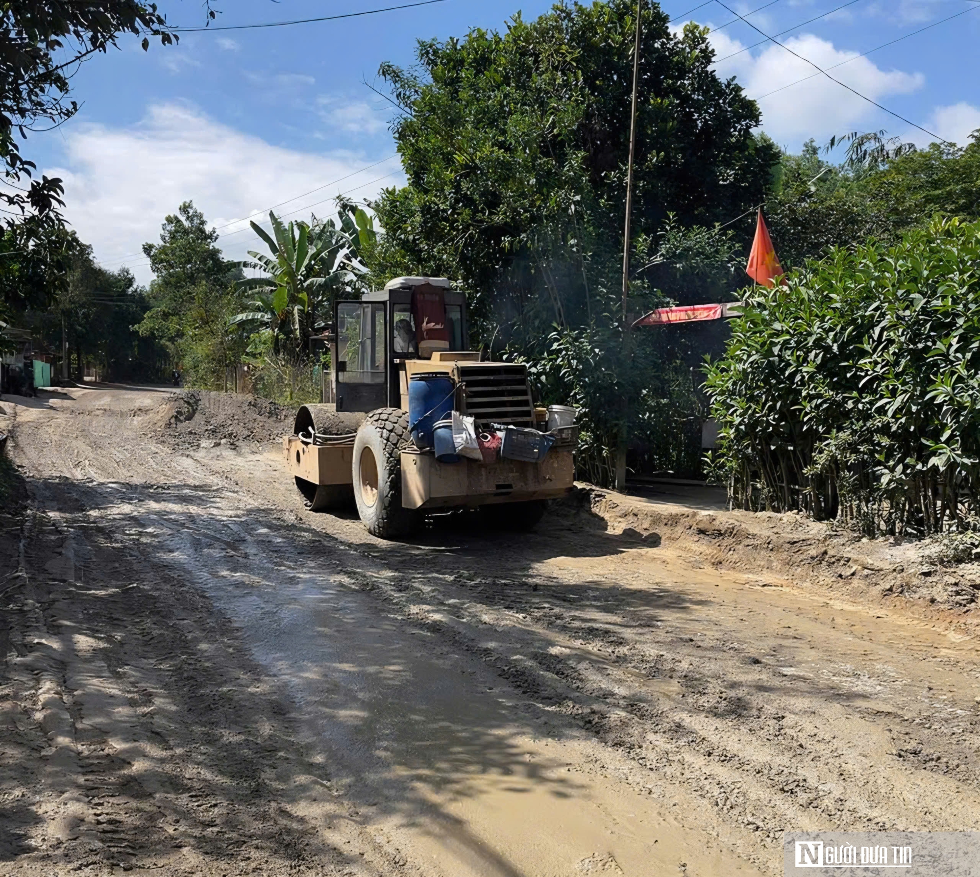 Đà Nẵng: Chạy đua sửa chữa Quốc lộ 14D, nỗ lực đảm bảo lưu thông ngày Tết- Ảnh 6.