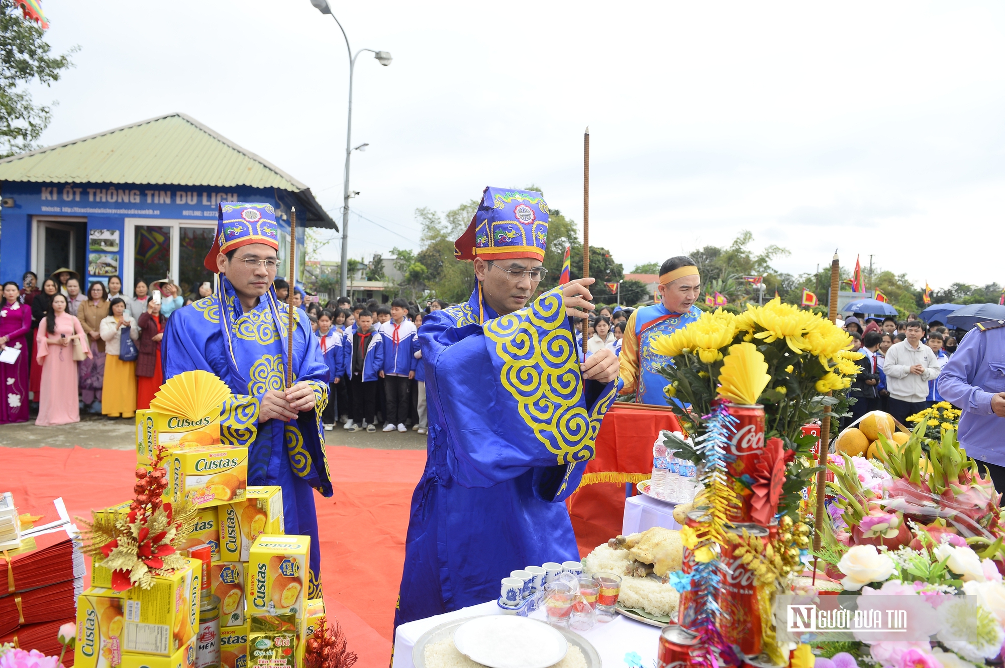 C&acirc;y n&ecirc;u vươn giữa di sản 600 năm, t&aacute;i hiện Tết xưa ở  Th&agrave;nh nh&agrave; Hồ  - Ảnh 4.