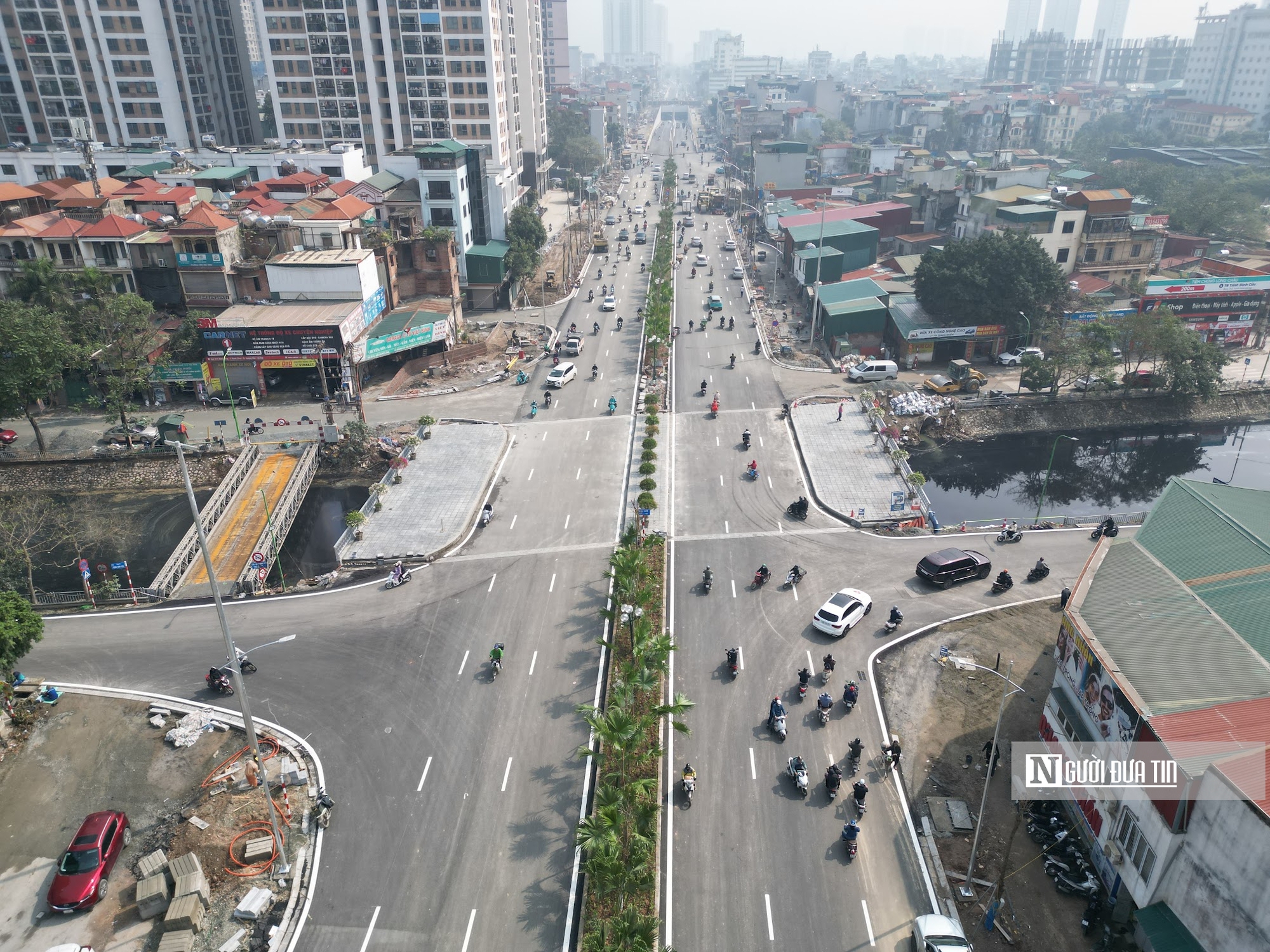 H&agrave; Nội: Ph&acirc;n luồng tạm thời qua hầm chui Kim Đồng &ndash; Giải Ph&oacute;ng- Ảnh 1.