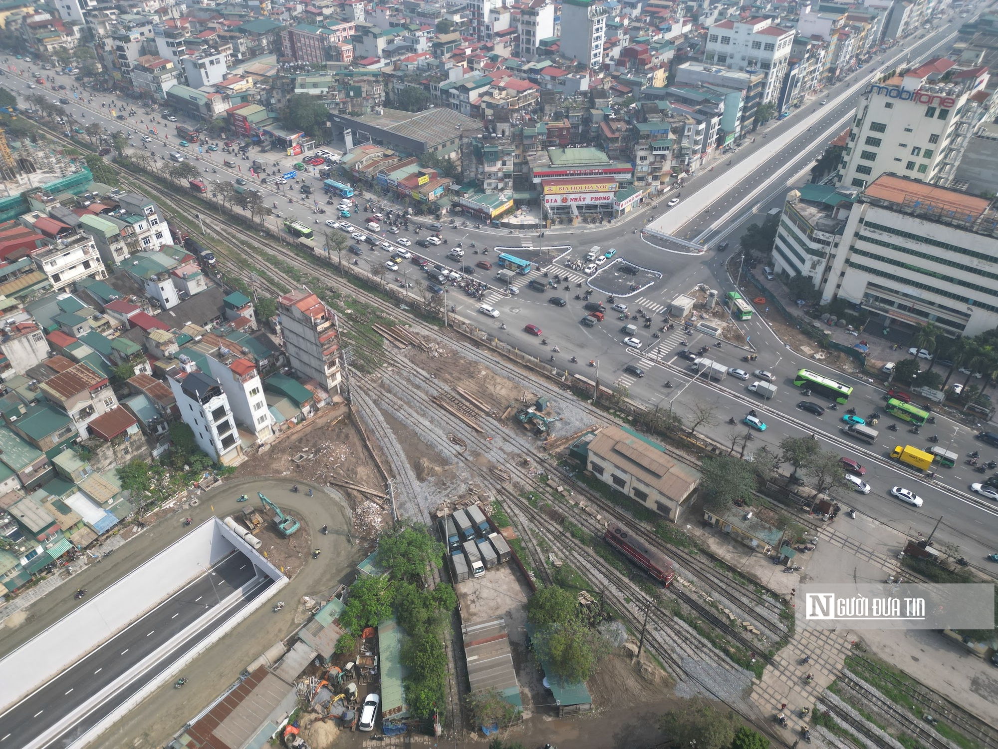 H&agrave; Nội: Ph&acirc;n luồng tạm thời qua hầm chui Kim Đồng &ndash; Giải Ph&oacute;ng- Ảnh 7.