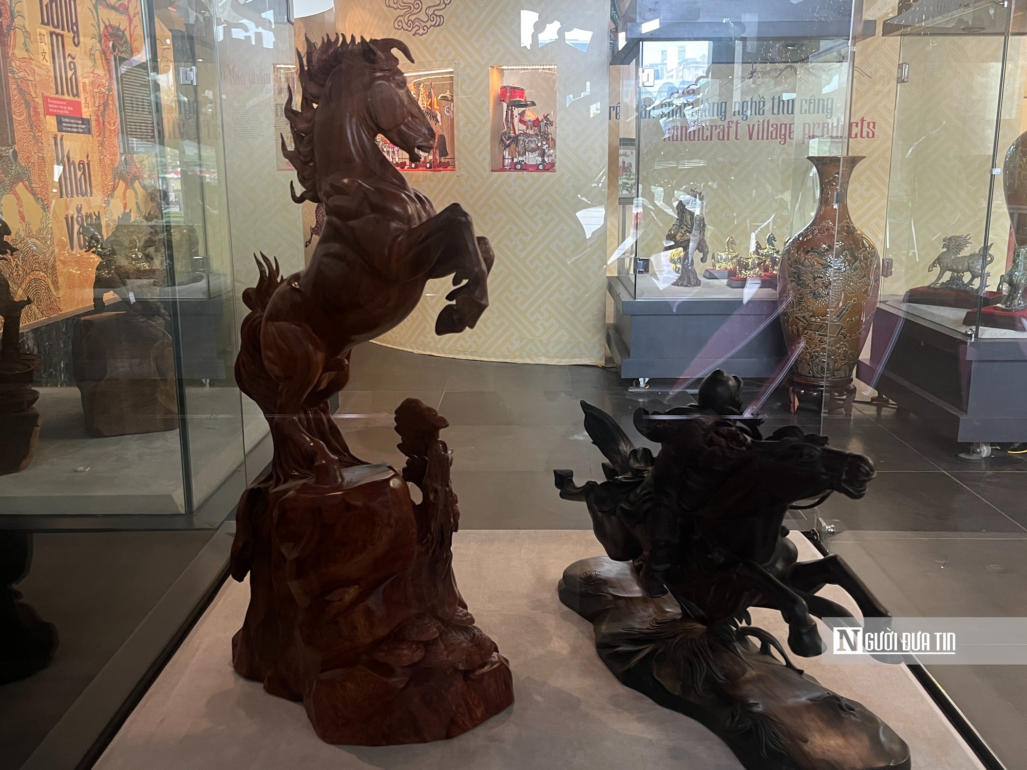 Long Mã khai văn: Sắc xuân di sản hút khách tại Bảo tàng Hà Nội- Ảnh 11.