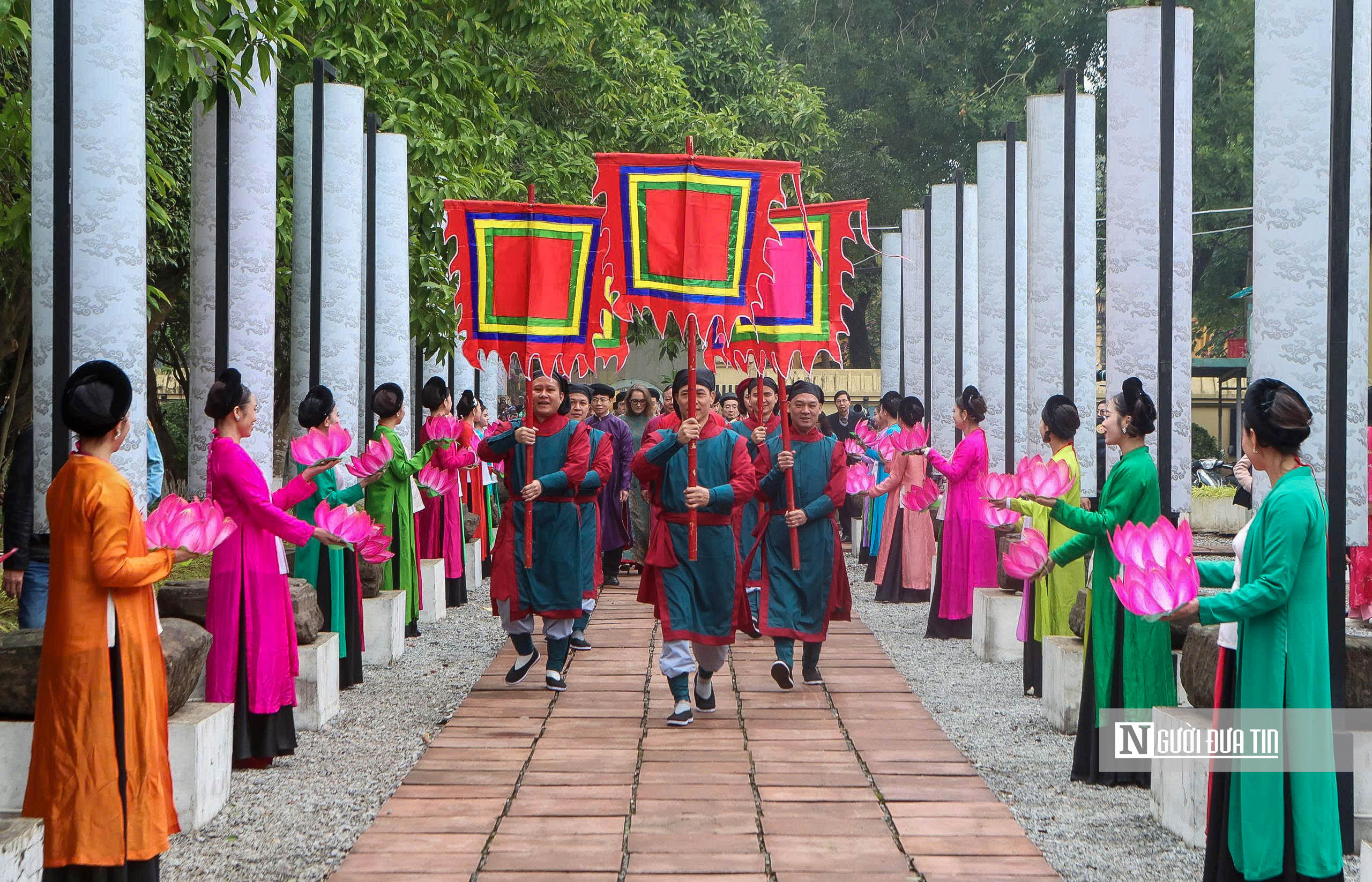 H&agrave; Nội: T&aacute;i hiện nhiều nghi lễ cung đ&igrave;nh tại Ho&agrave;ng th&agrave;nh Thăng Long- Ảnh 6.