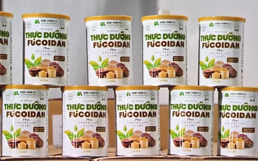Bắc Ninh khởi tố 9 bị can sản xuất thực phẩm chức năng giả Fuicoidan